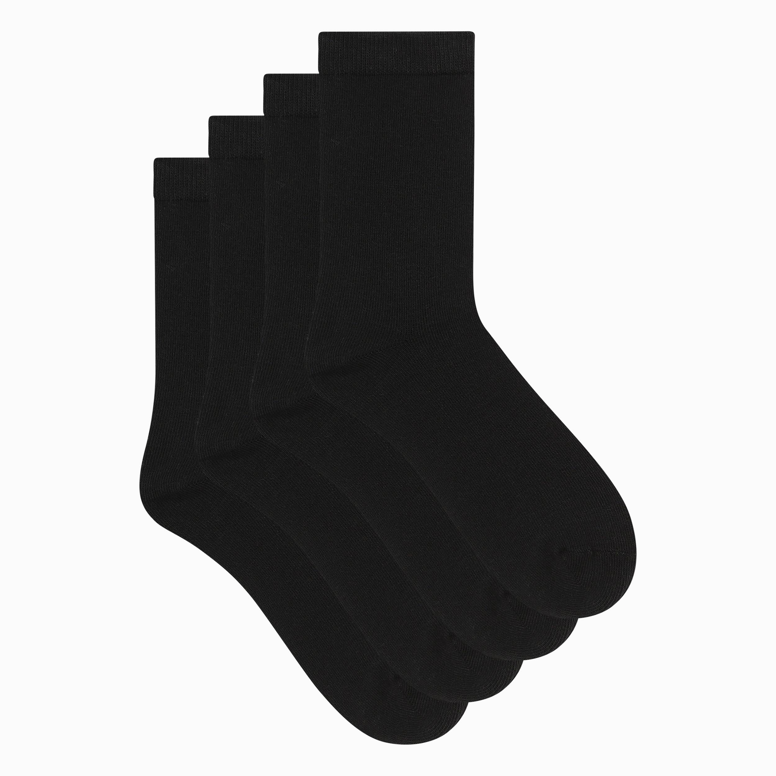 Dim Thermo, Lot de 2 paires de mi-chaussettes polaire 2/3