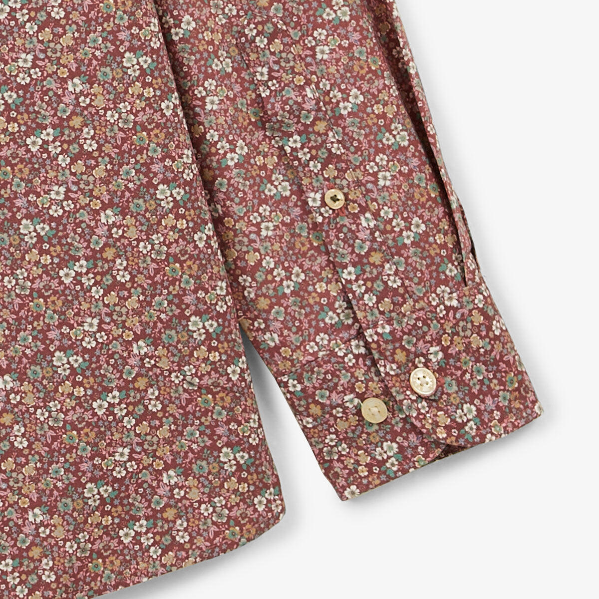 Camicia Charles a maniche lunghe con stampa floreale 5/6