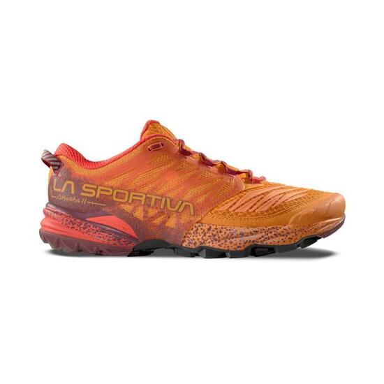 Zapatillas Trailrunning Hombre - LA SPORTIVA Akasha II - Hawaiian Sun/Redwood