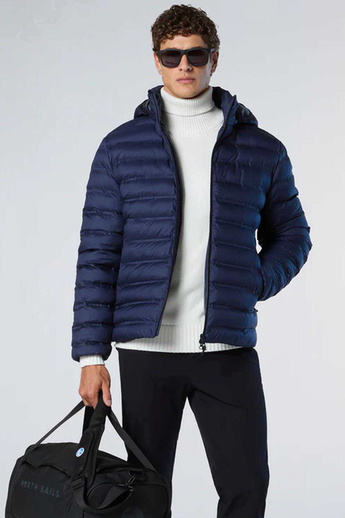 Veste North Sails Modèle Classic Laser Puffer Jacke Couleur Bleu 5/5