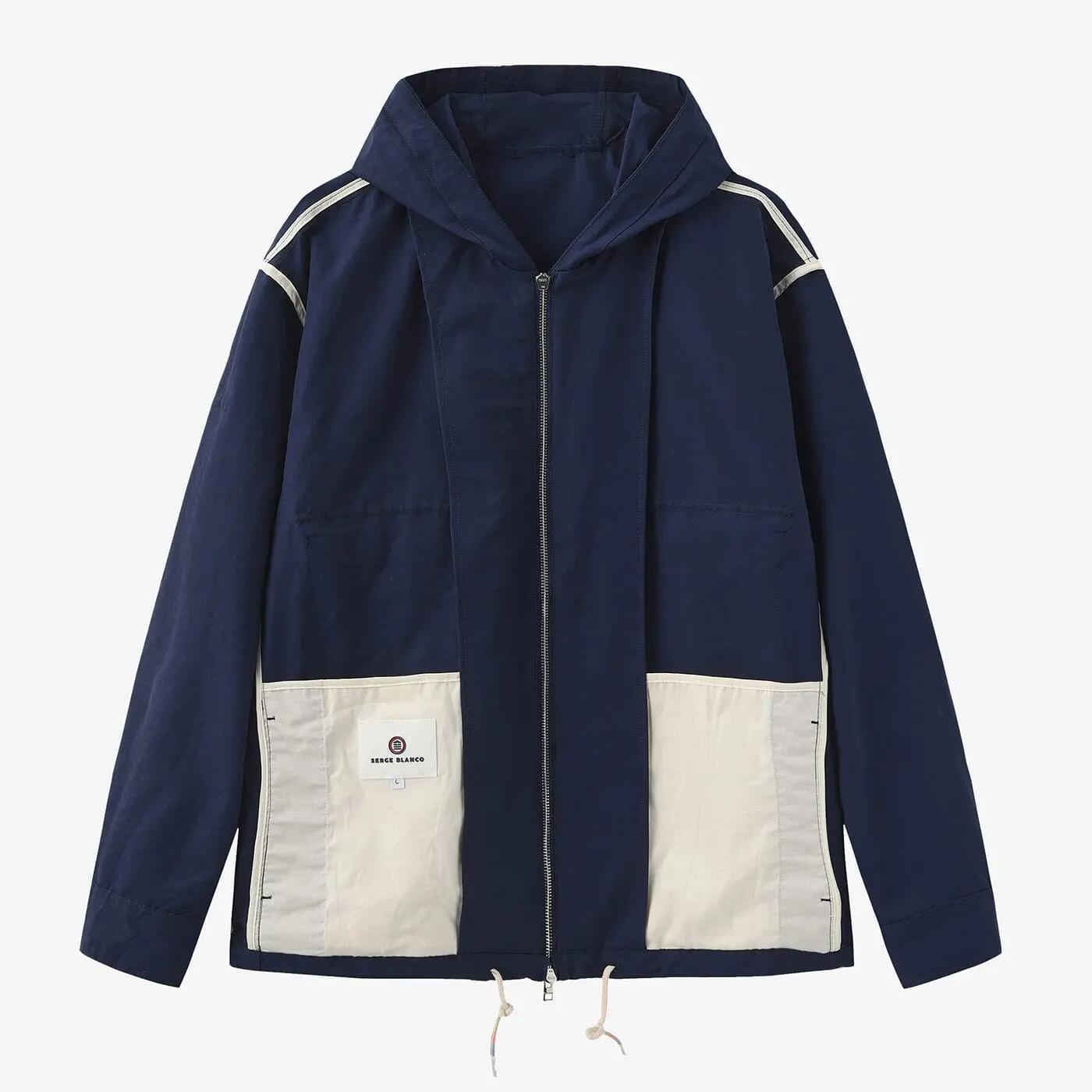 Parka nautique Dolan bleu roi 6/7