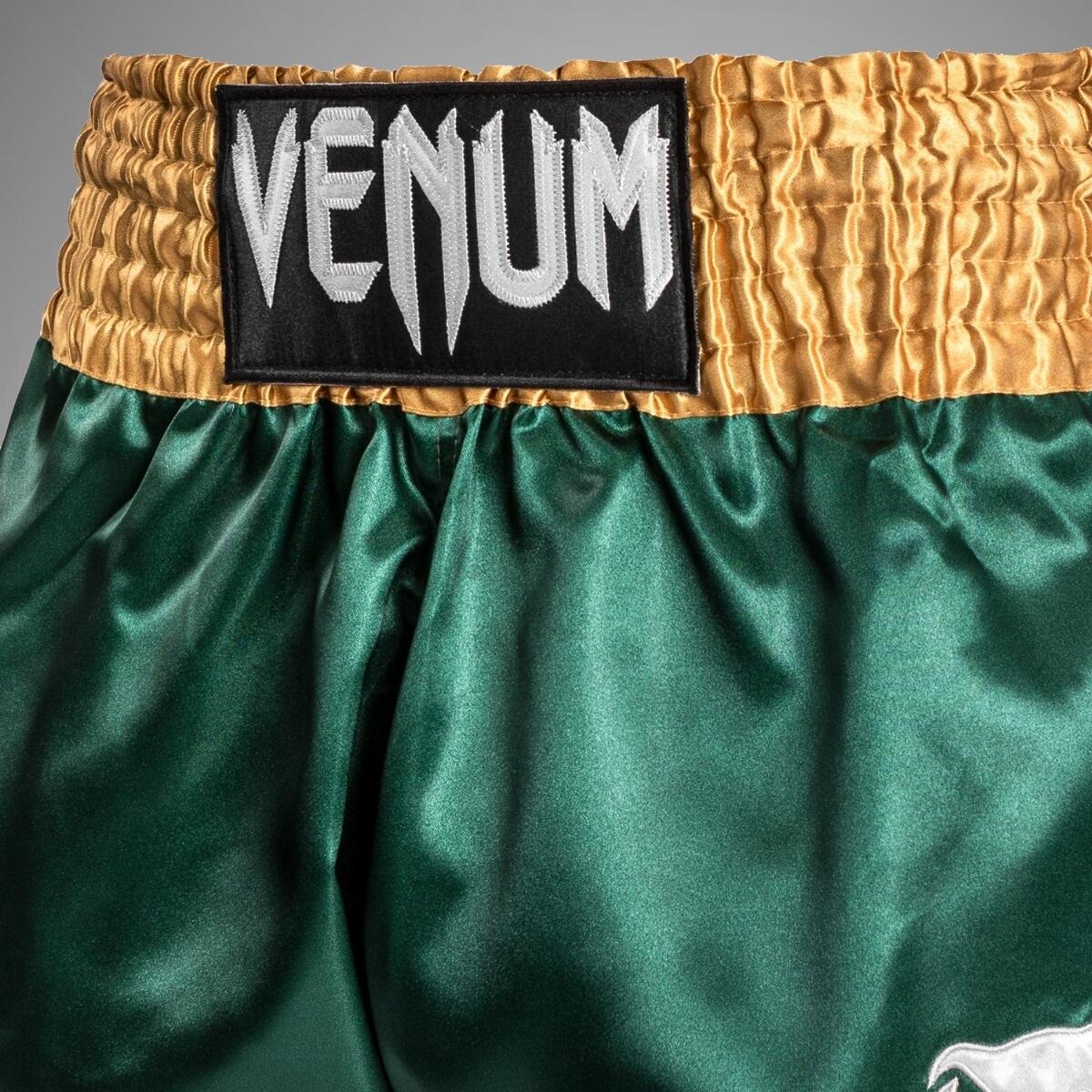 Venum Classic Muay Thai Shorts Green/Gold XXL 6/6