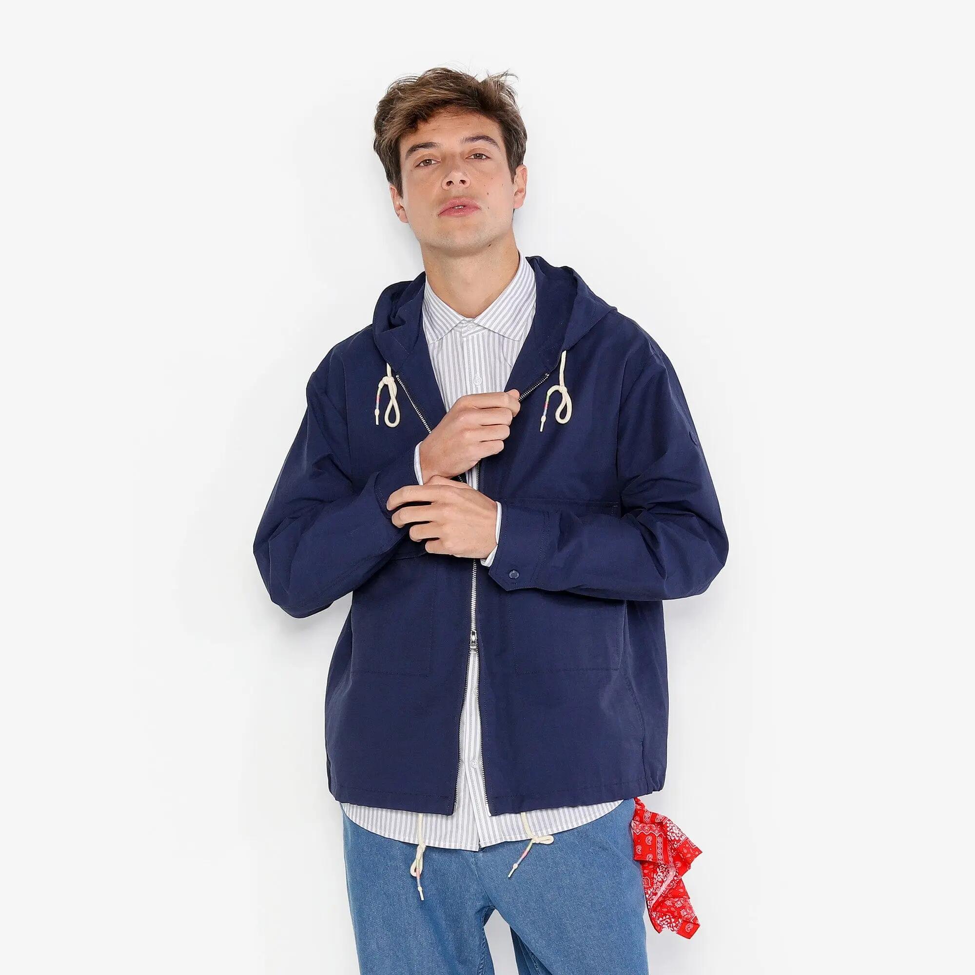 Parka nautique Dolan bleu roi 2/7