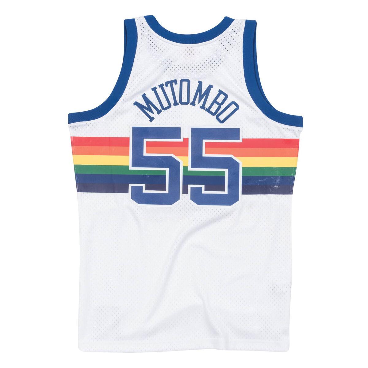 Camiseta NBA Denver Nuggets Dikembe Mutombo 2/3