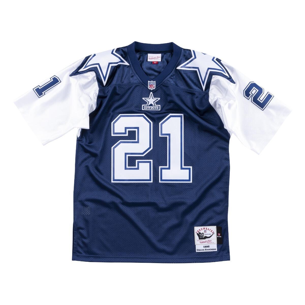 MITCHELL & NESS Maglia Nfl Dallas Cowboys Deion Sanders