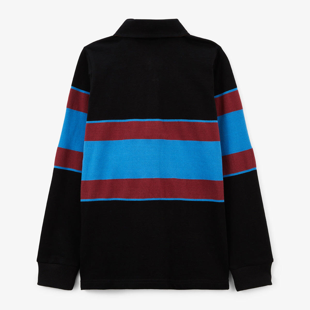 Camisa de râguebi júnior às riscas bordada 2/4