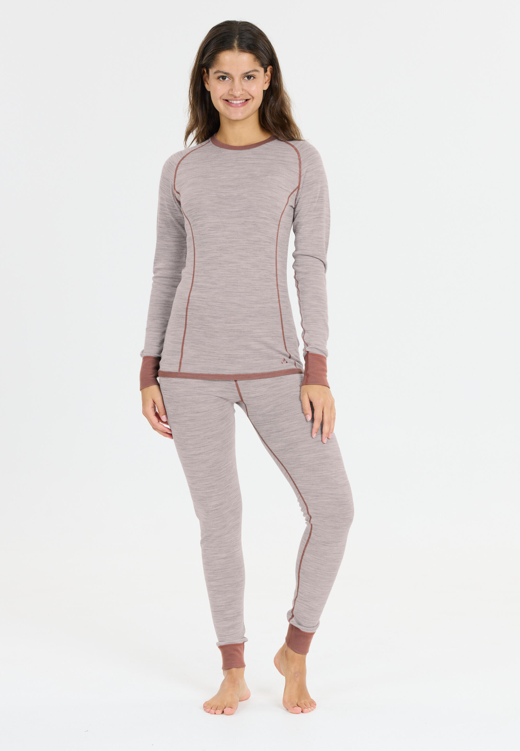 Camiseta interior de merino mujer Whistler Brandi Wool 3/5