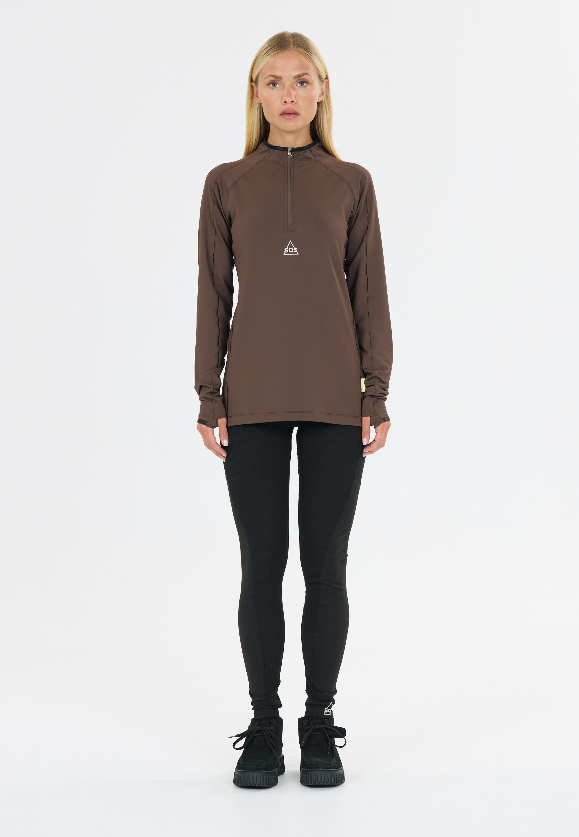 Haut d'entraînement demi-zip femme SOS Timberline 3/5