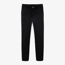 Chino 702 coupe droite noir