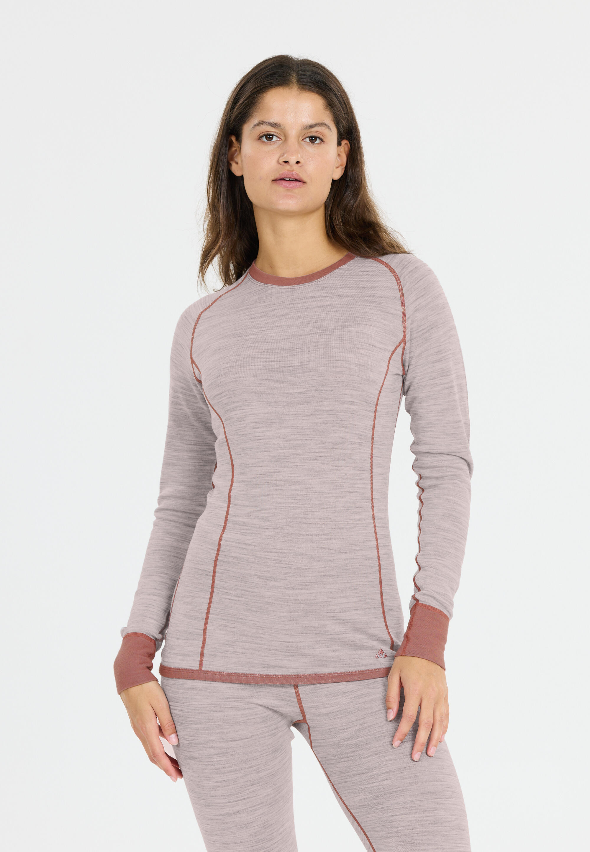 Camiseta interior de merino mujer Whistler Brandi Wool 4/5