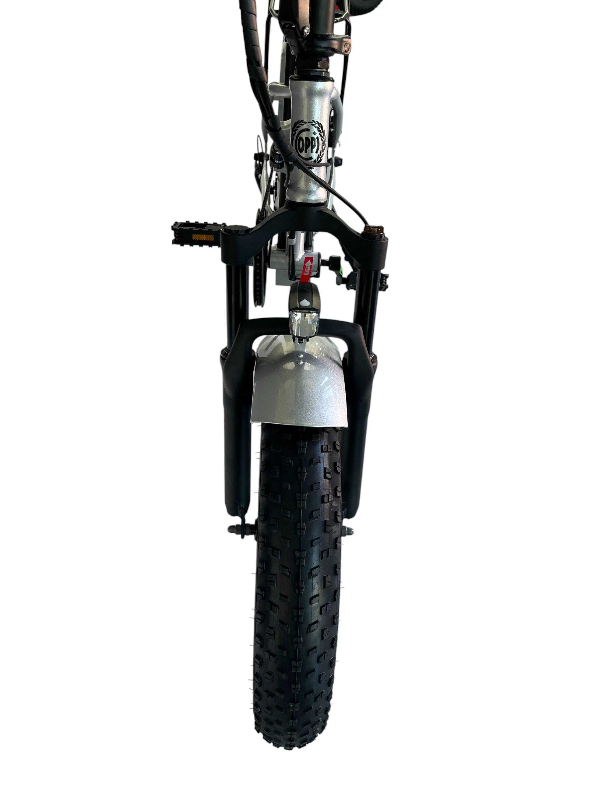 Fat Bike élec. pliable, suspendu, 250W 36V 10Ah, assistance au pédalage 7/7