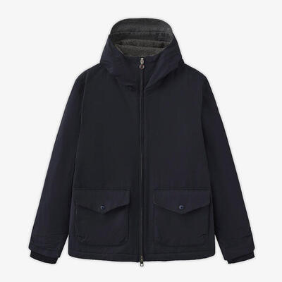 Parka dimitri marineblauw