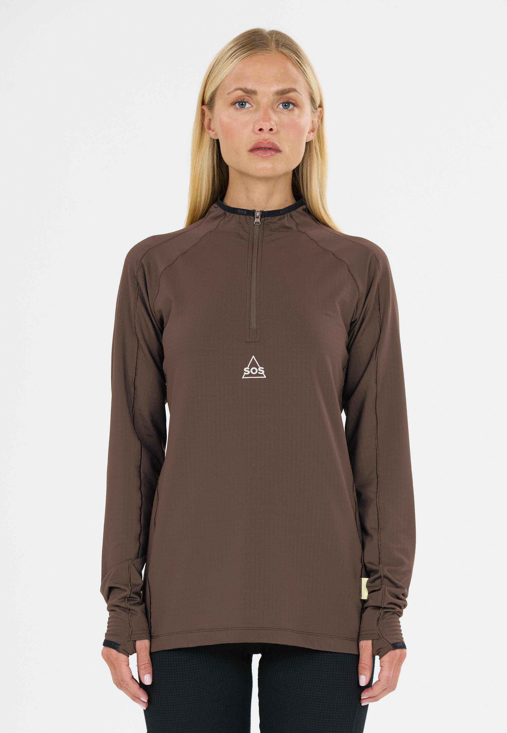 Haut d'entraînement demi-zip femme SOS Timberline 4/5
