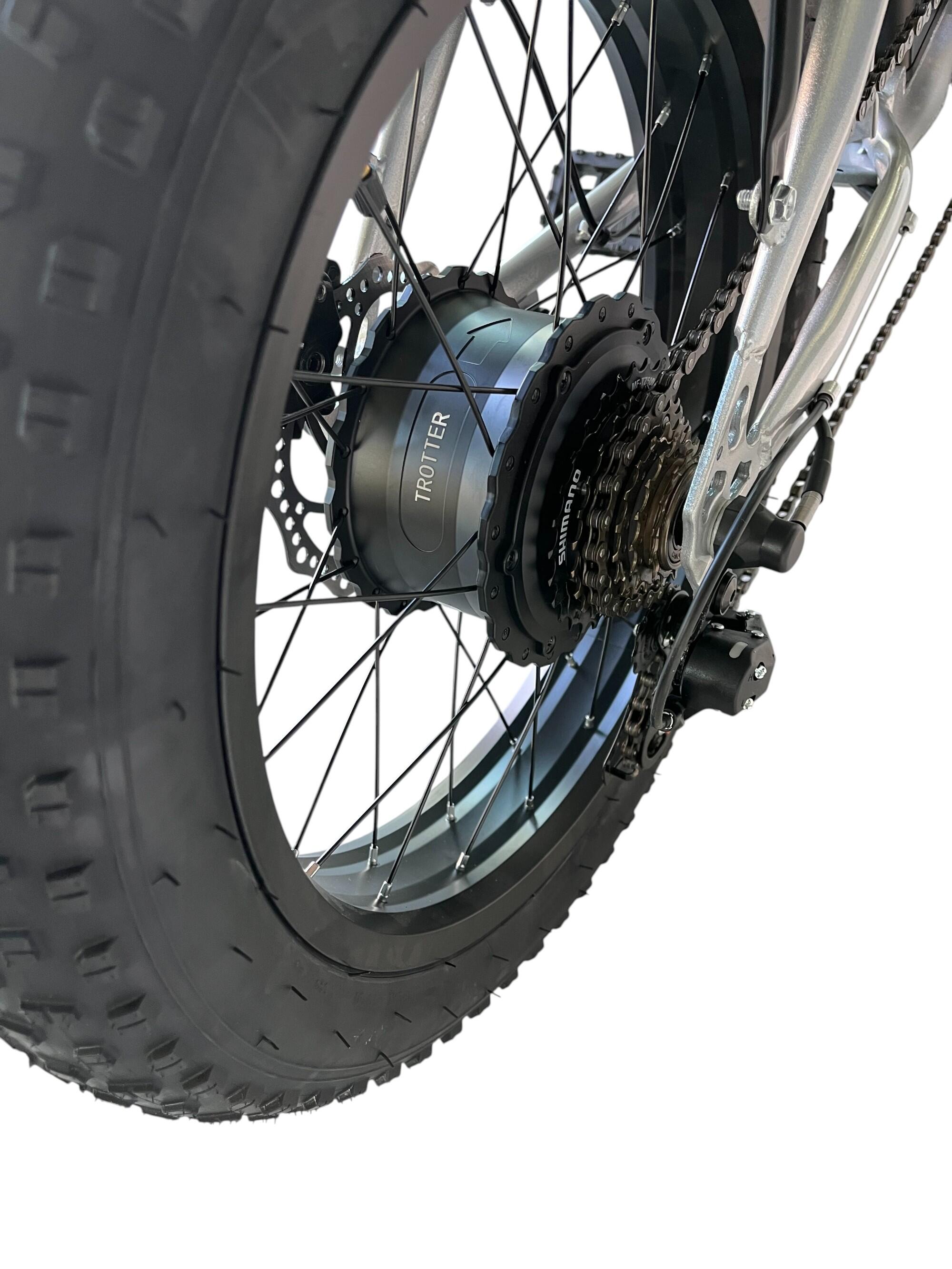 Fat Bike élec. pliable, suspendu, 250W 36V 10Ah, assistance au pédalage 6/7