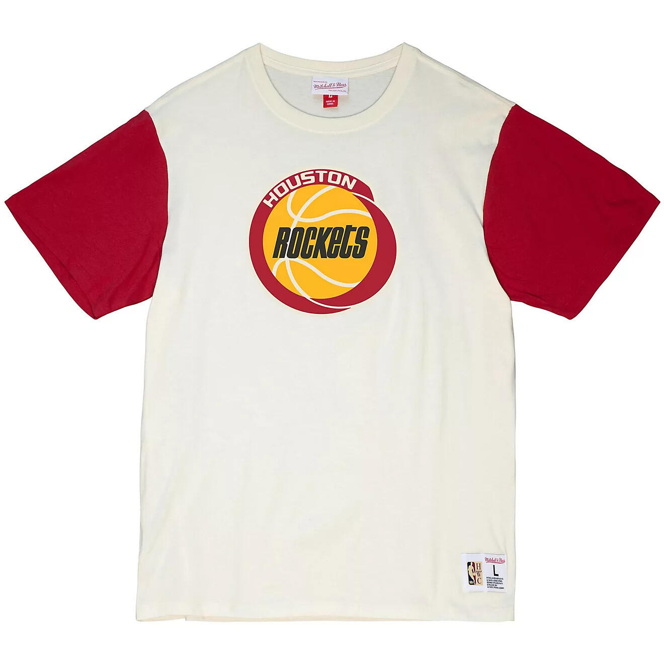 MITCHELL & NESS T-shirt Houston Rockets NBA Color Blocked
