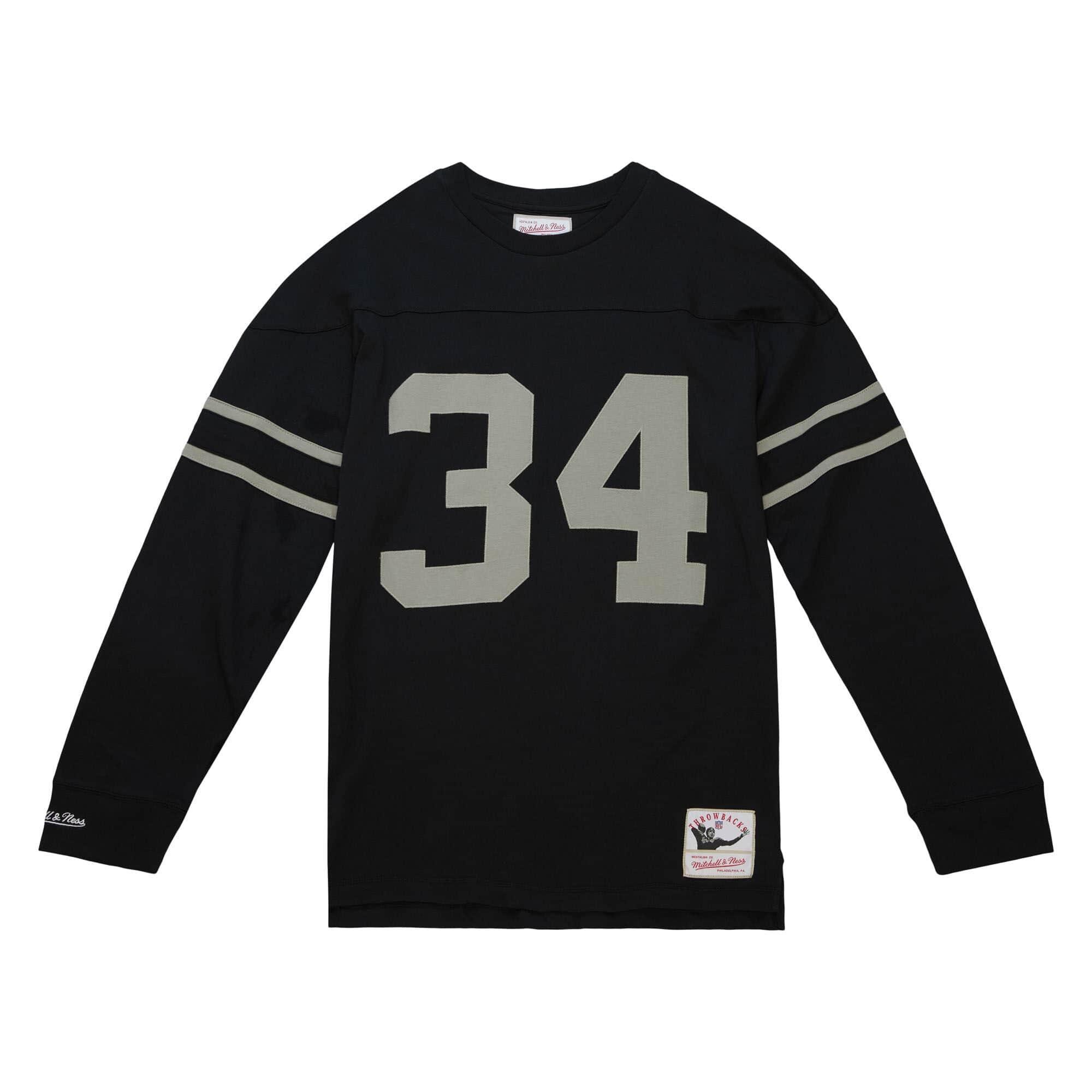 MITCHELL & NESS Long sleeve T-shirt Los Angeles Raiders NFL N&N 1988 Bo Jackson