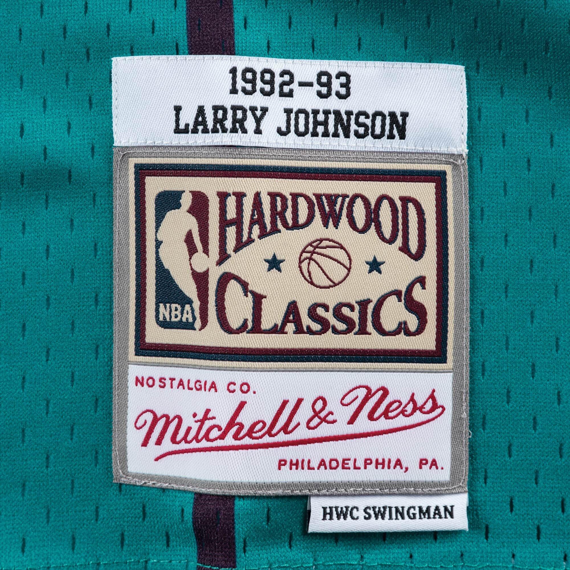 Camisa Charlotte Hornets Swingman Larry Johnson 2/5