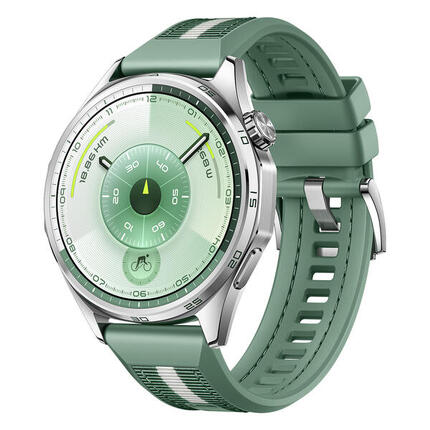 Montre connectée écran Amoled HUAWEI Watch GT 6 GPS 46 mm verte