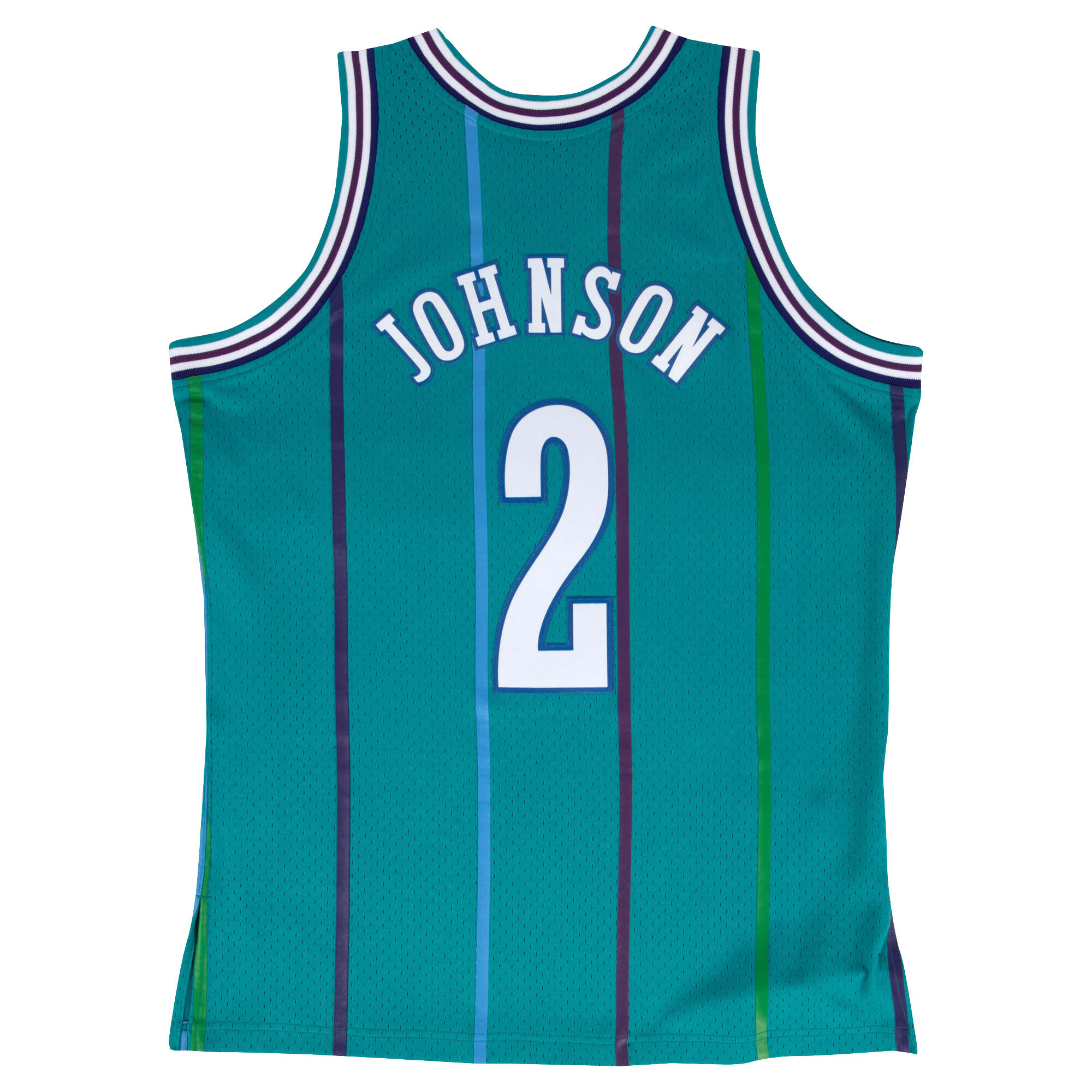 Camisa Charlotte Hornets Swingman Larry Johnson 5/5