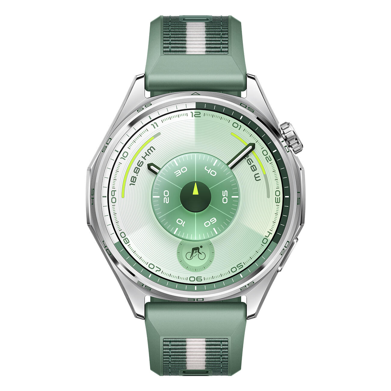 Montre connectée écran Amoled HUAWEI Watch GT 6 GPS 46 mm verte 2/6