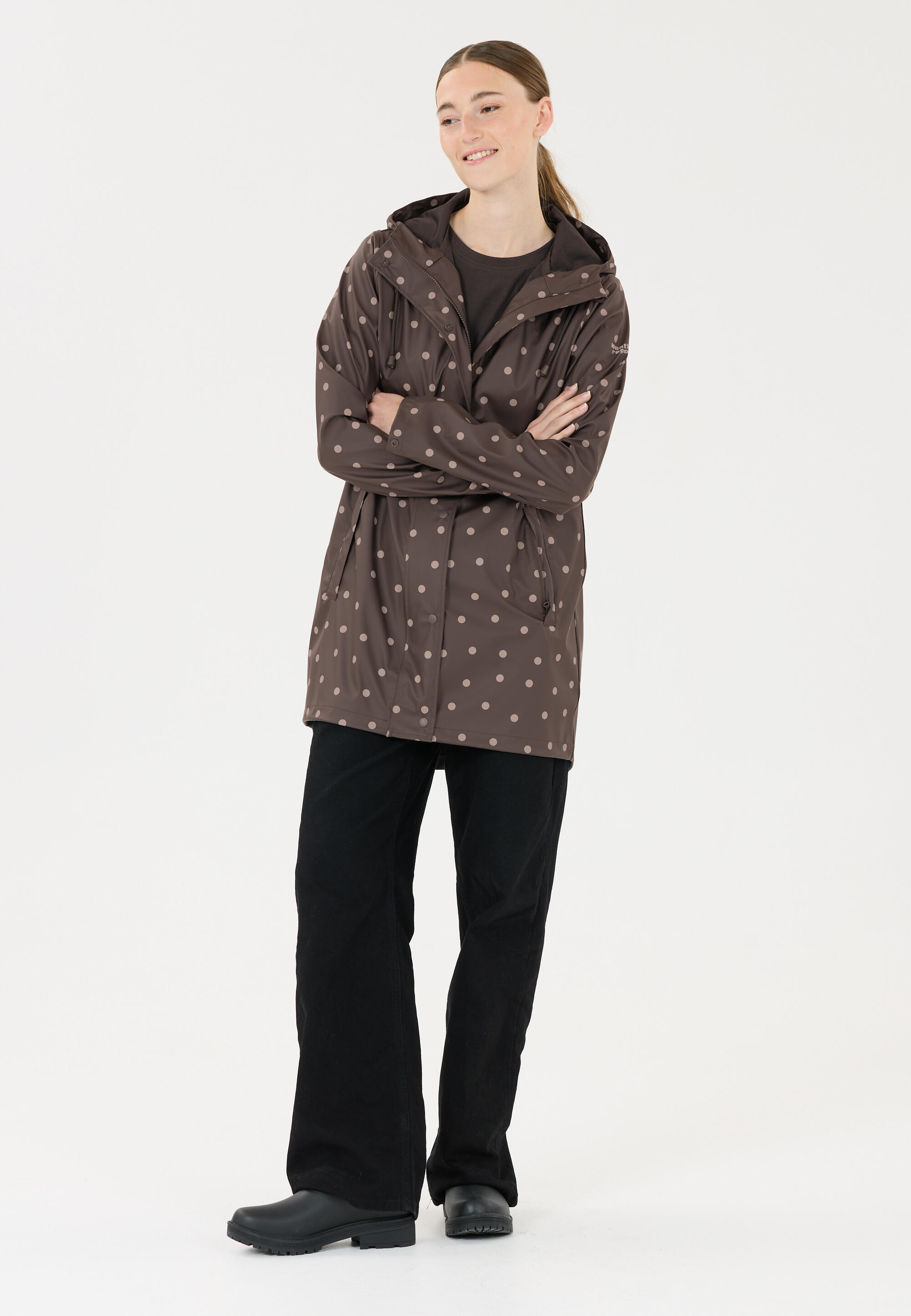 Veste imperméable en PU femme Weather Report Sunrise Aop 3/5