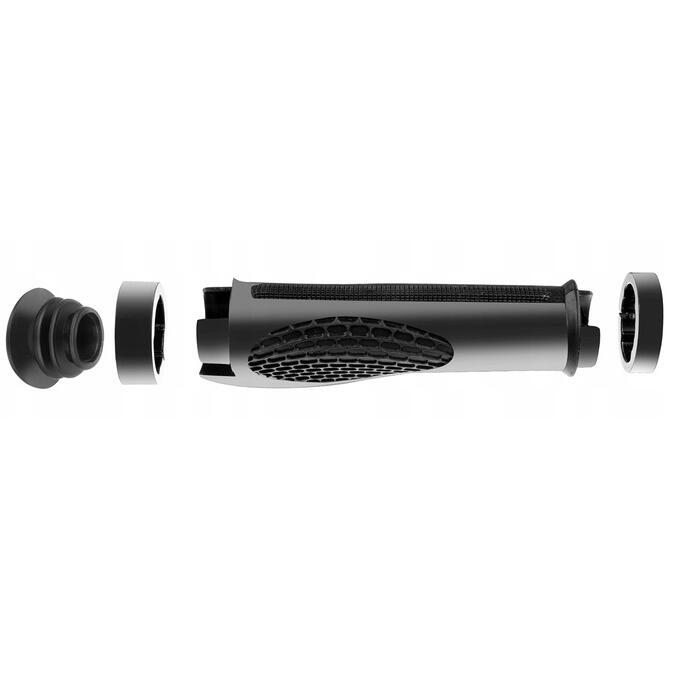 Mansoane bicicleta, forma ergonomica, 13 cm, negru