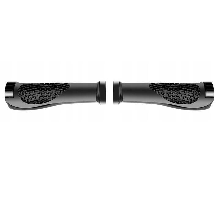 Mansoane bicicleta, forma ergonomica, 13 cm, negru