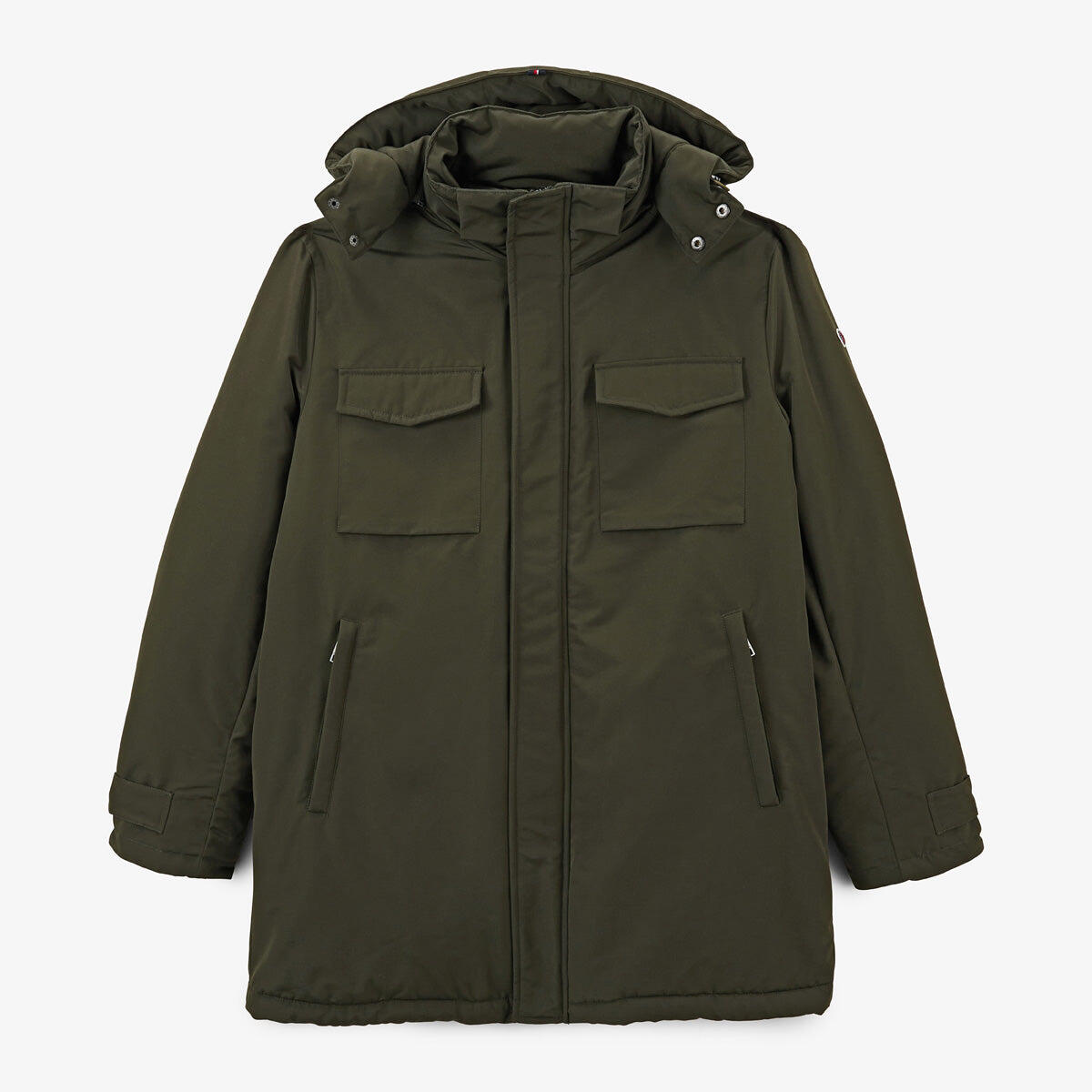 Serge Blanco - Parka Hiver Vert Militaire Laurent - Parka - Gris|vert - Decathlon