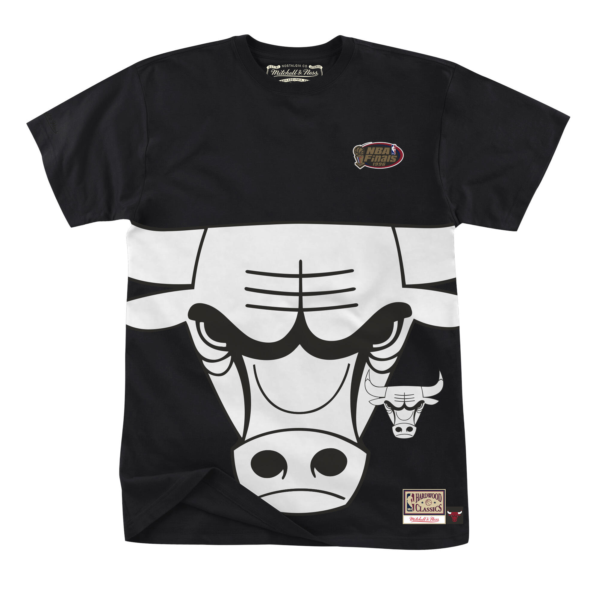 MITCHELL & NESS Maglietta con scollo rotondo Chicago Bulls
