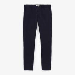 Chino 549 coupe droite taille élastiquée bleu foncé