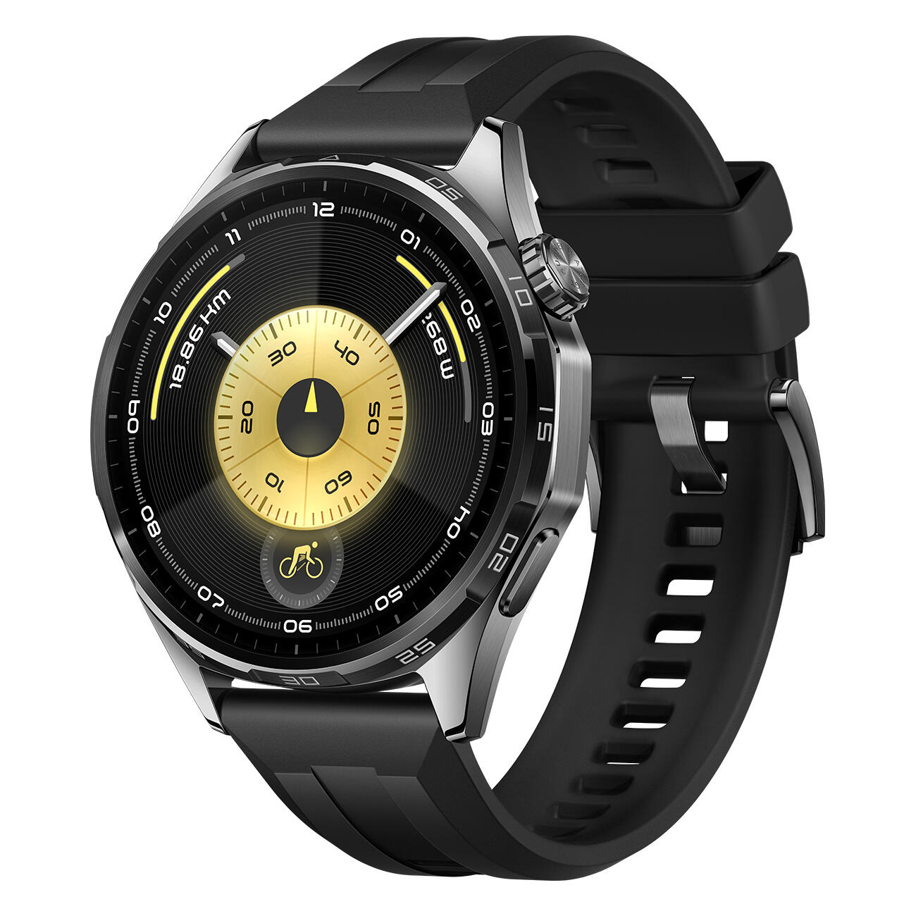 Huawei - Montre Connectée Écran Amoled Huawei Watch Gt 6 Gps 46mm Noire - Montre Connectée - Noir - No Size - Decathlon