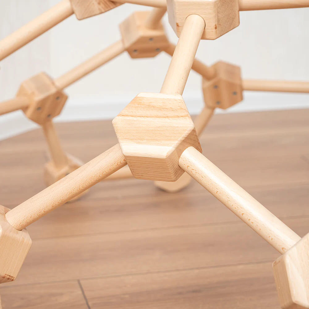 Hölzerne Kletterkuppel XL Kinderklettergerüste für den Innenbereich 6/7