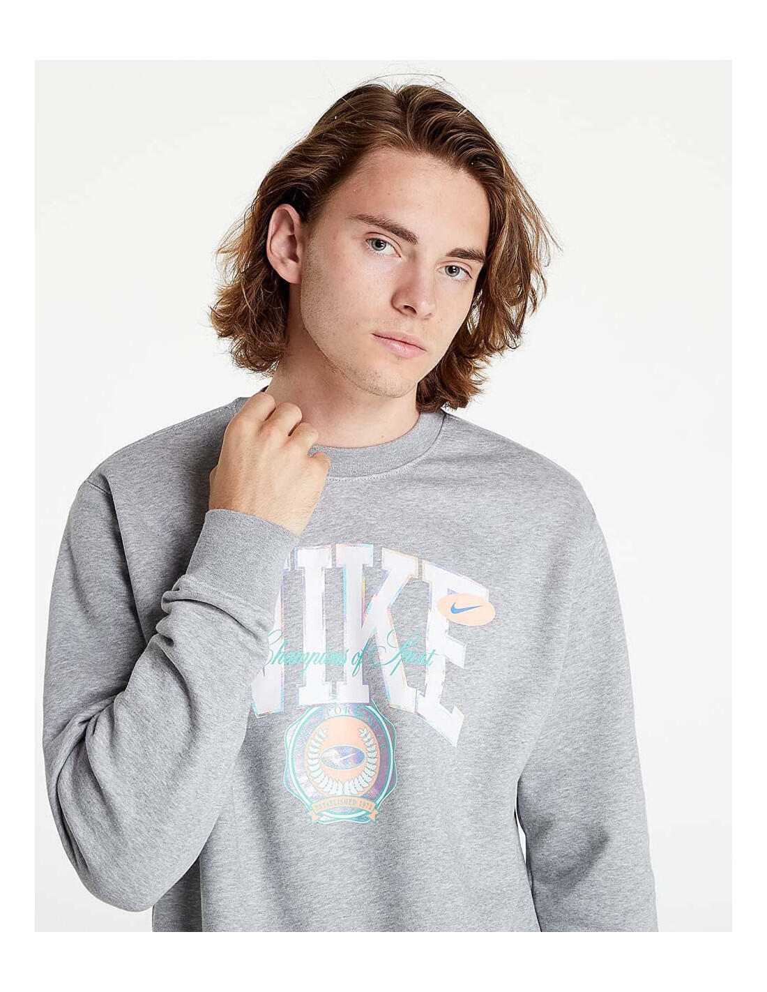 NIKE - Sport-Sweatshirt mit Rundhalsausschnitt - Sweatshirts 4/4