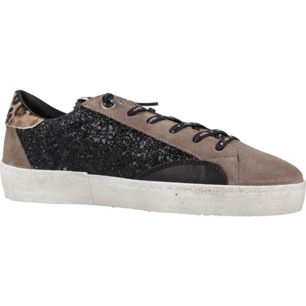 Deportivas Casual Mujer Suela Plana - Modelo C-1342 Negro 5/6