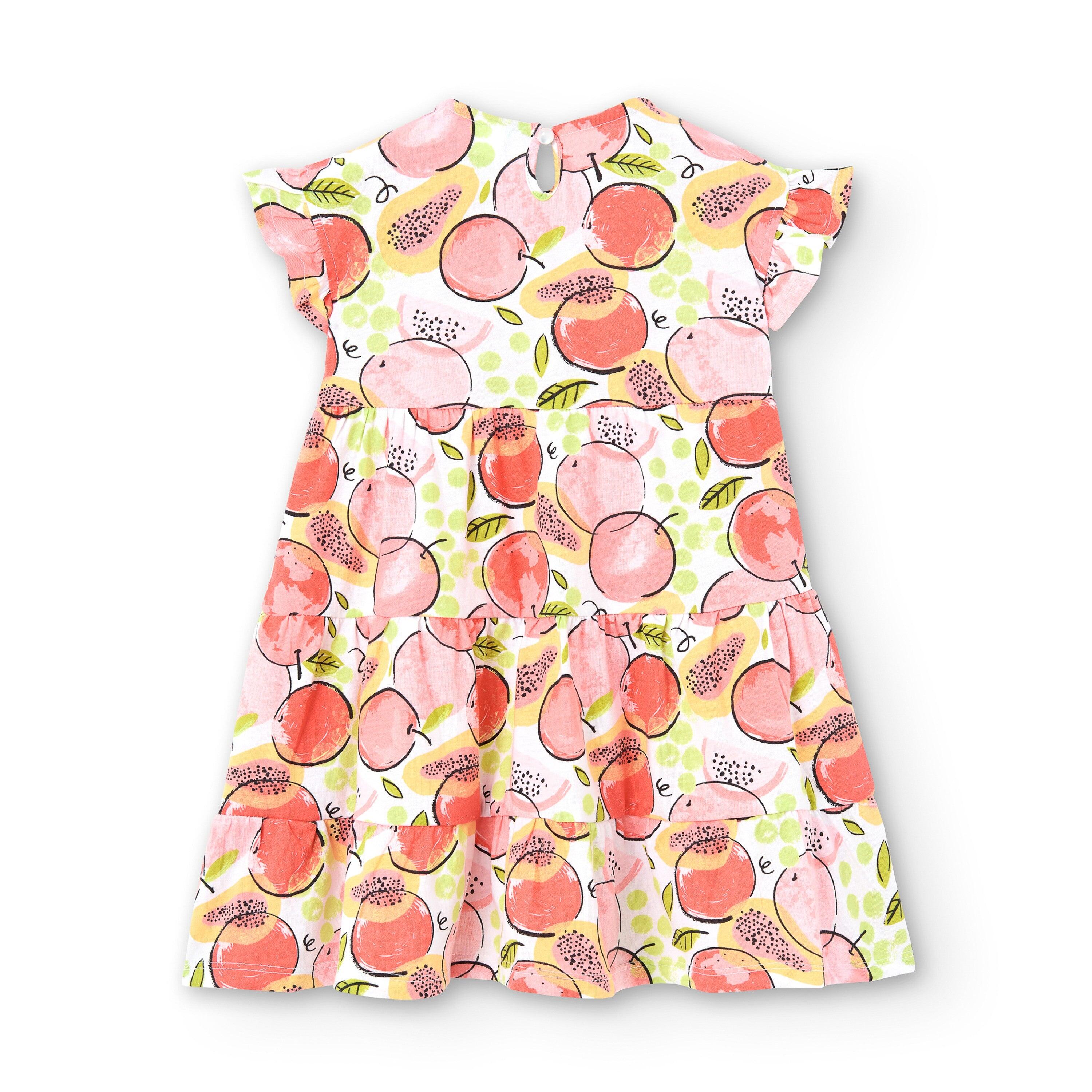 Vestido estampado para menina 2/5