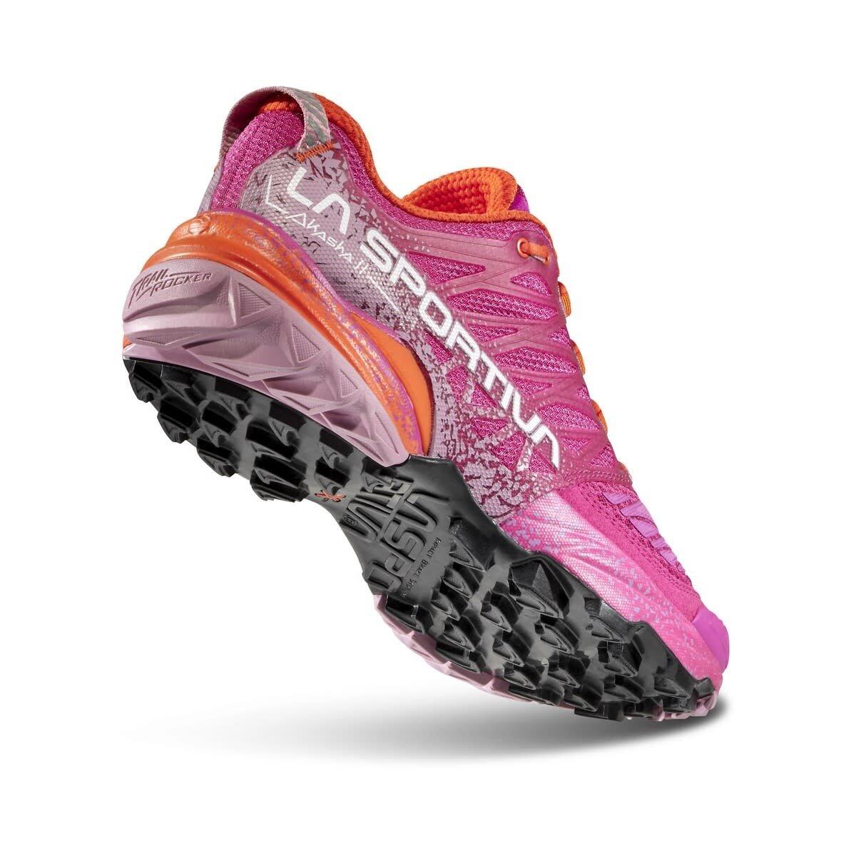 Trailrunningschuhe Damen - LA SPORTIVA Akasha II  W -Springtime/Cherry Tomato 4/7