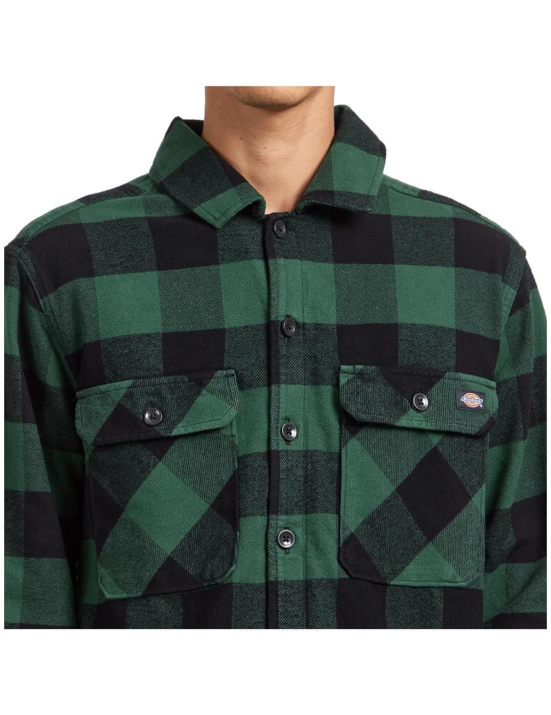 Camisa para Hombre Dickies Sacramento  Verde 3/5