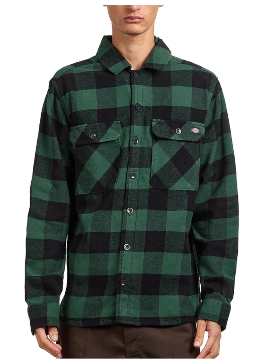 Camisa para Hombre Dickies Sacramento  Verde 1/5