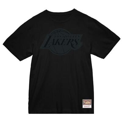 T-shirt los angeles lakers nba black tonal