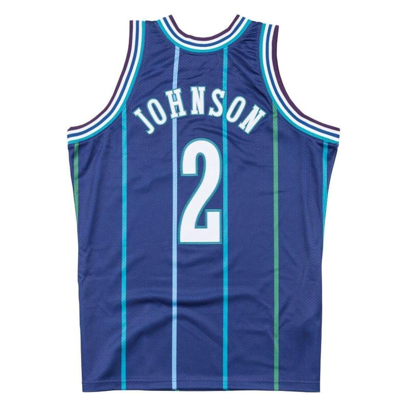 Maillot NBA Charlotte Hornets Larry Johnson - Mitchell & Ness - Taille Large