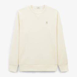 Sweat à col rond uni blanc ivoire Play