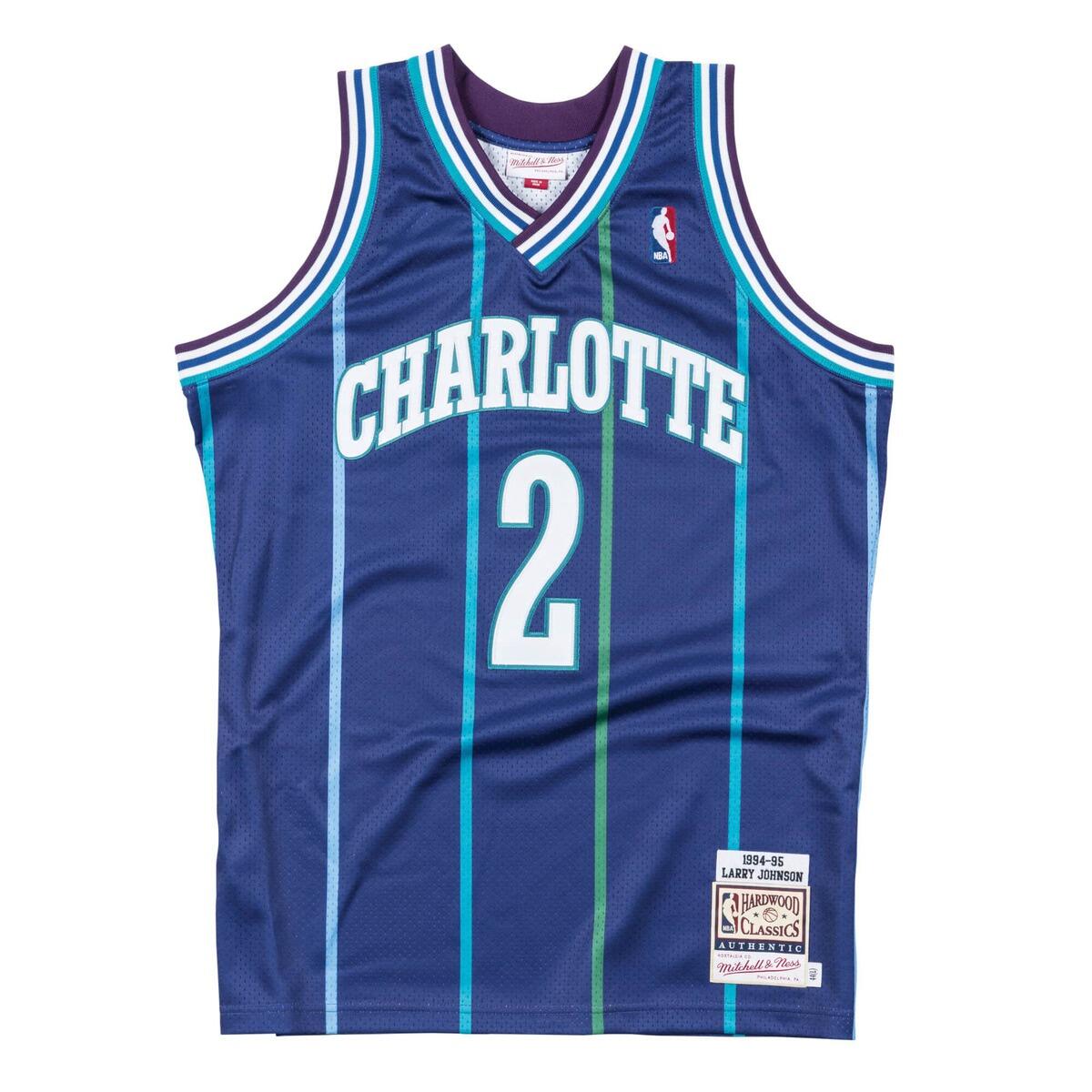 MITCHELL & NESS Nba jersey Charlotte Hornets Larry Johnson