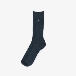 Pack 3 paires de chaussettes longues unies bleu nuit