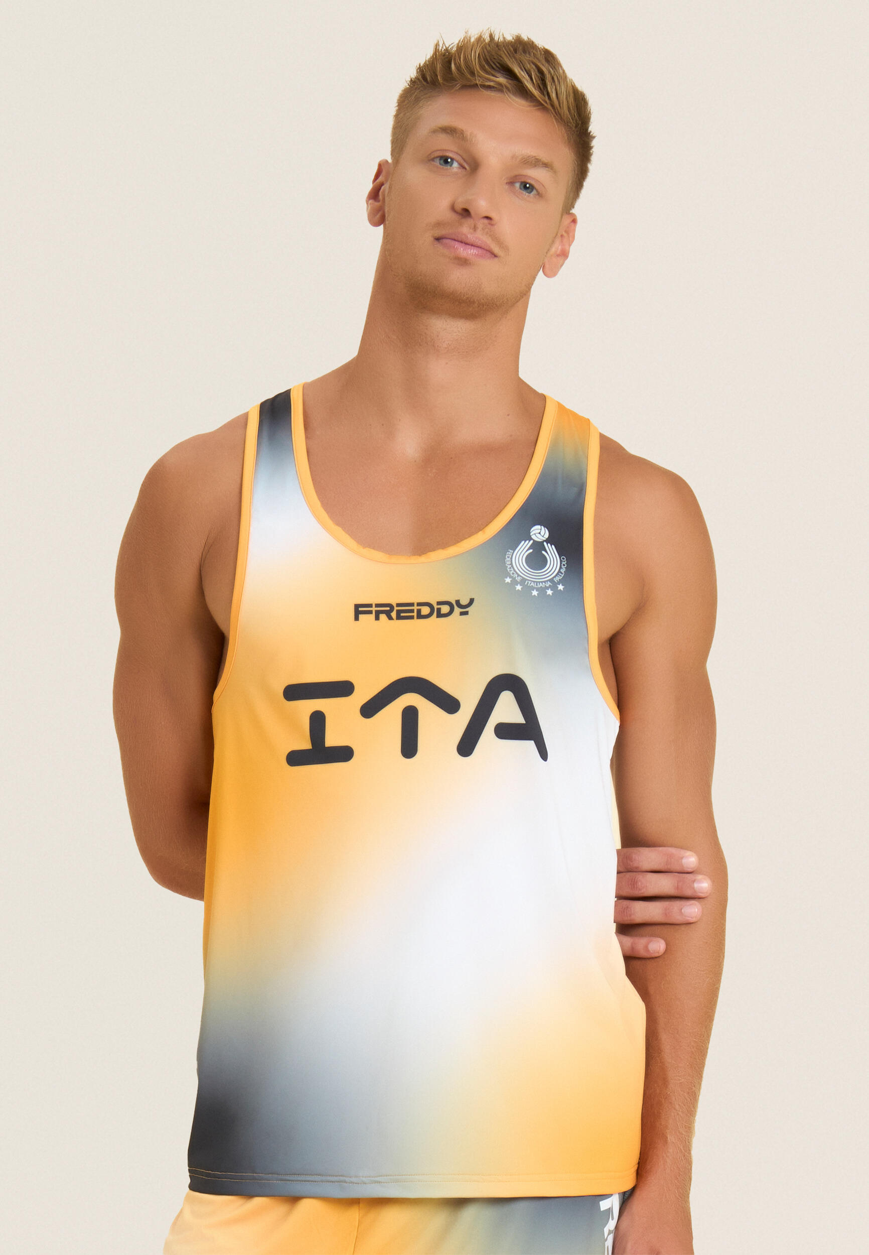 Débardeur pour hommes de l’équipe nationale italienne de volley-ball de plage po 2/5