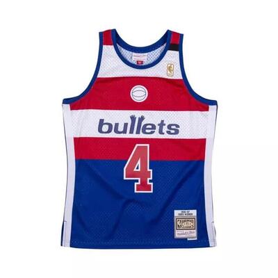 T-shirt met korte mouwen mitchell & ness model smjycp19069-wburyrd96 voor mannen