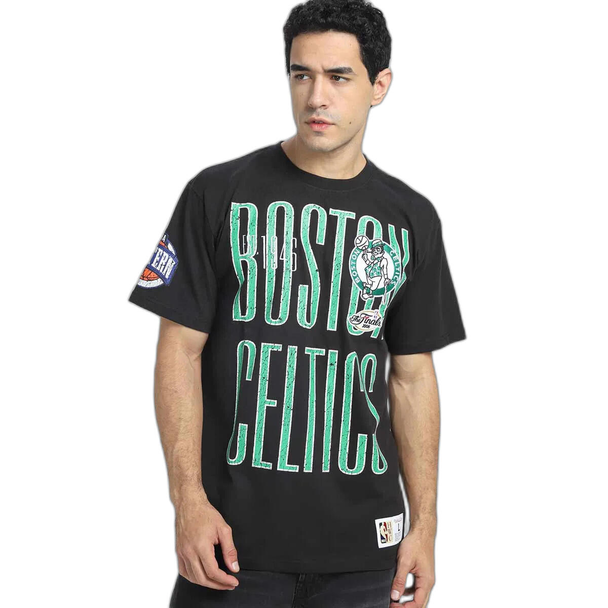 MITCHELL & NESS T-shirt Boston Celtics Team OG Premium