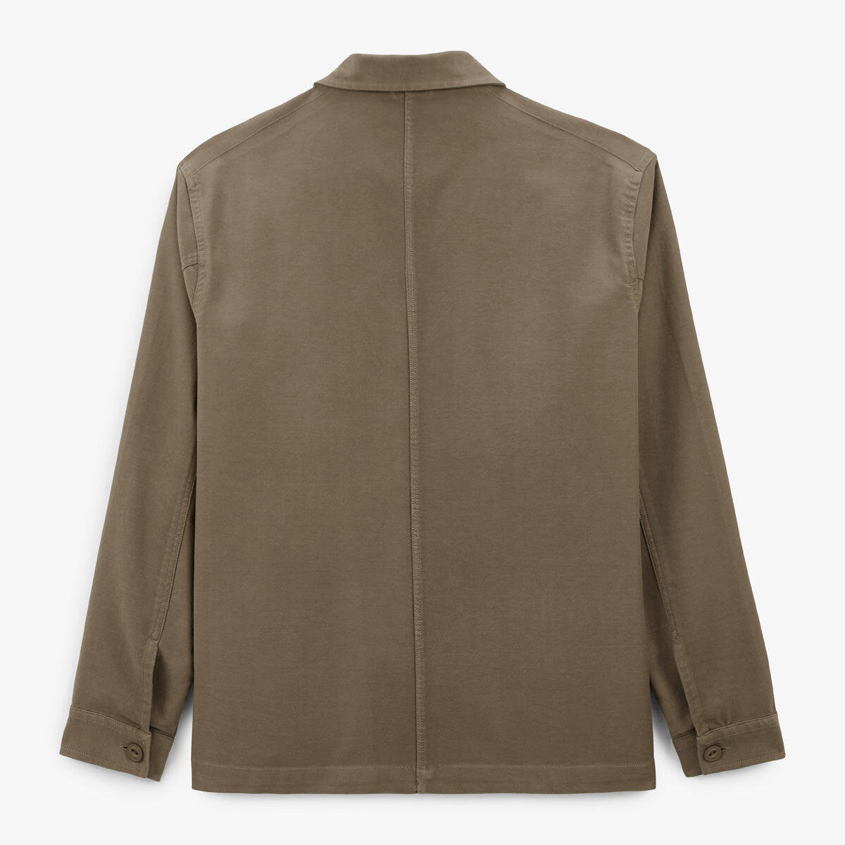 Veste Worker effet brossé marron shitake Wilfried Play 3/5