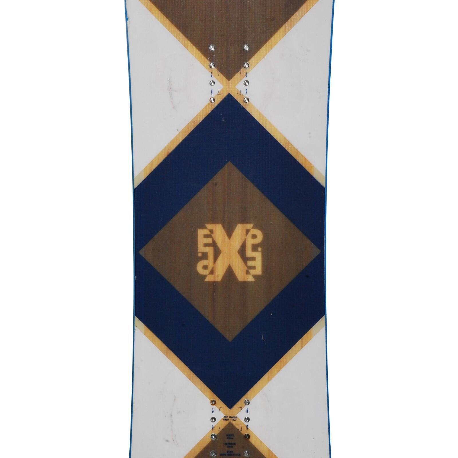 RECONDITIONNE - Snowboard Junior Rossignol Exp + Fixations Coque 3/4