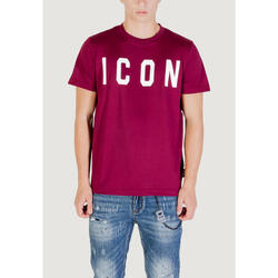 t-shirt crop top HOMME BORDEAUX