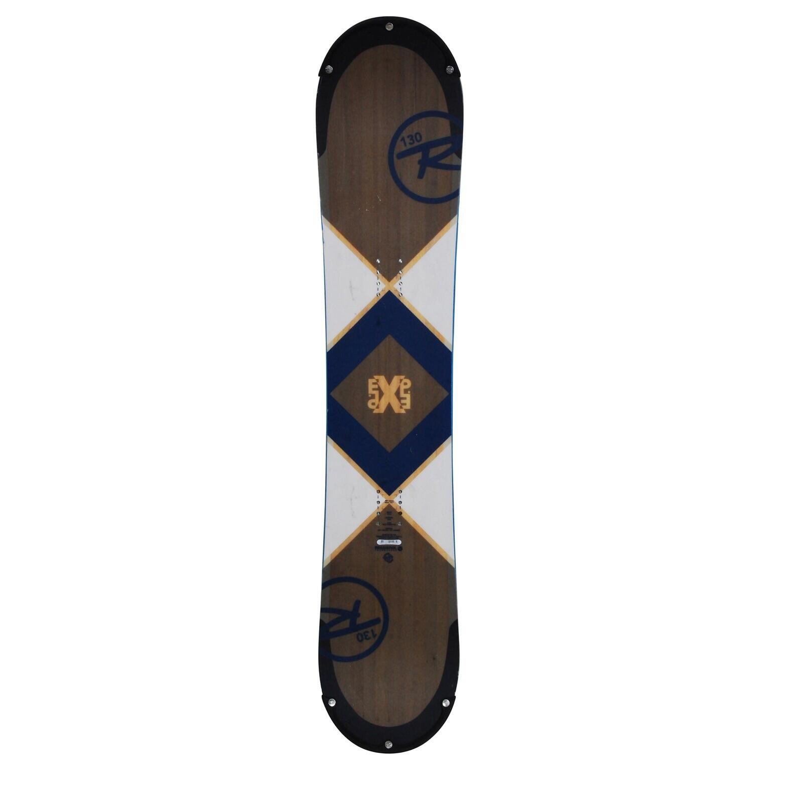 RECONDITIONNE - Snowboard Junior Rossignol Exp + Fixations Coque 1/4